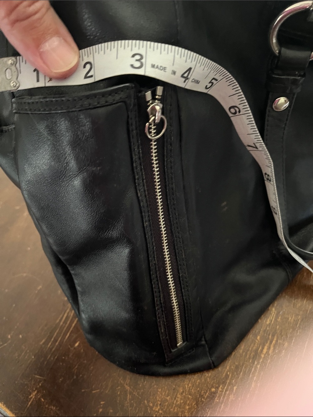 Coach Black Leather Bag - Picture 12 of 12